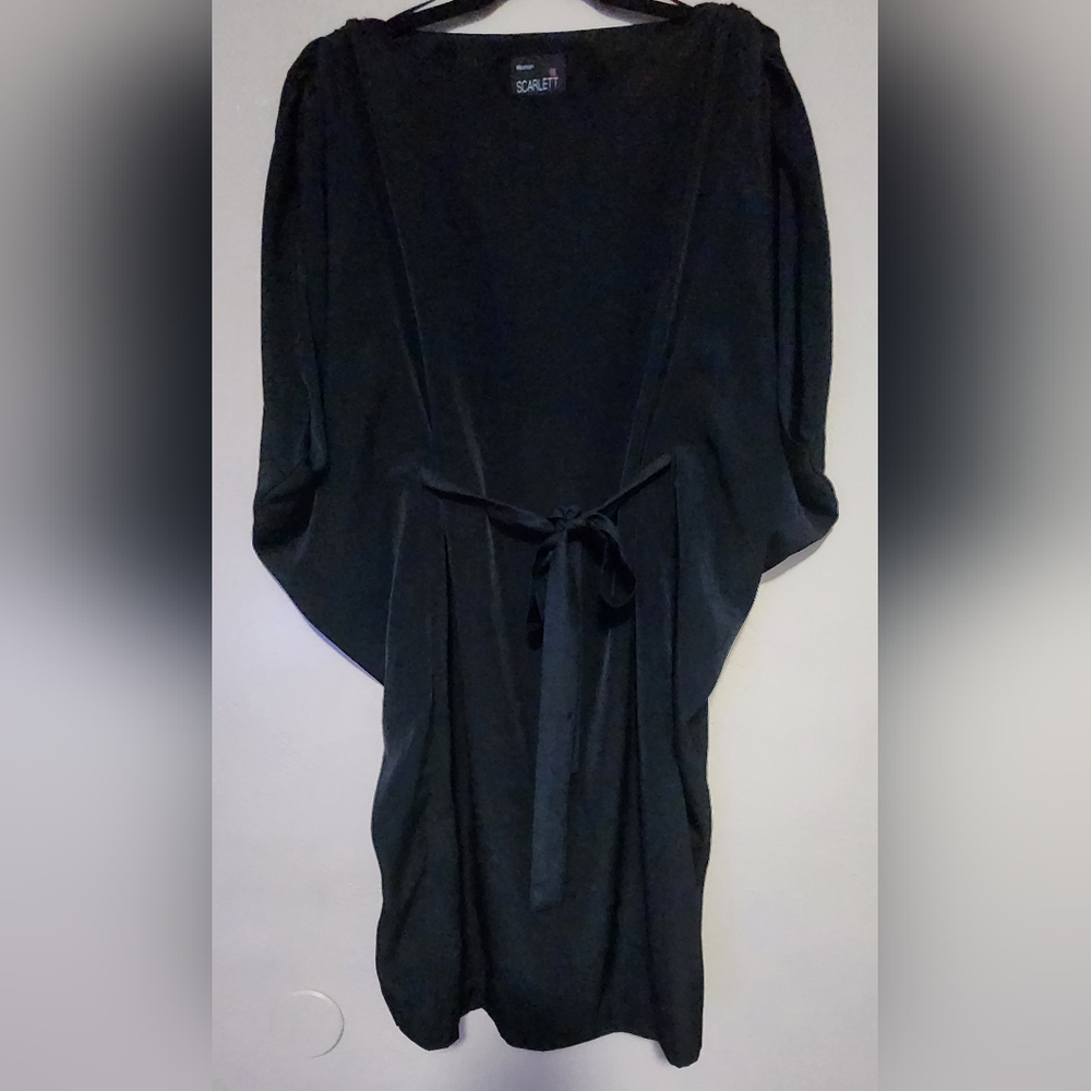 Scarlett Woman Black Dress with tie waist
